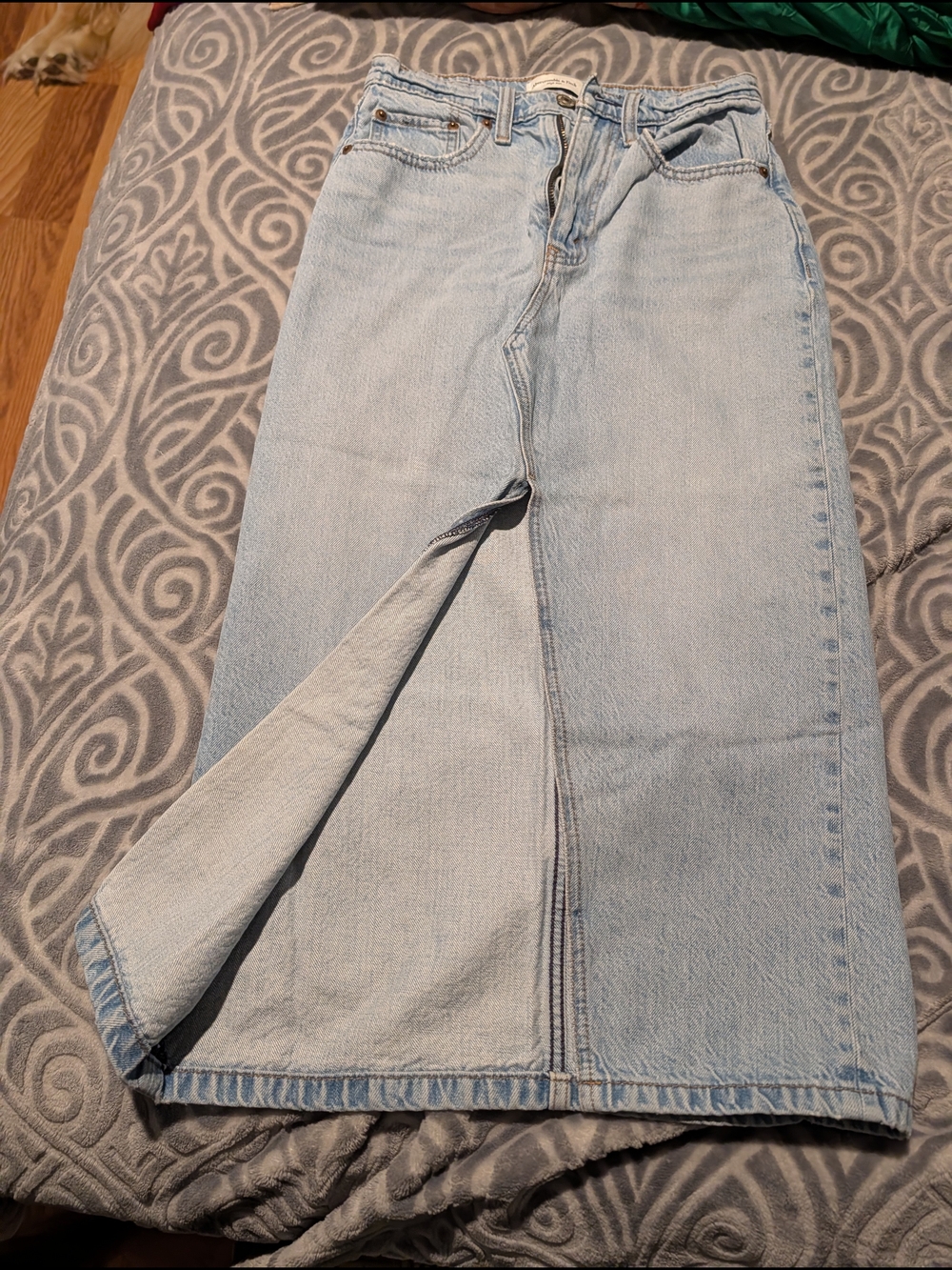 Madewell Light Blue Straight-Leg Jeans